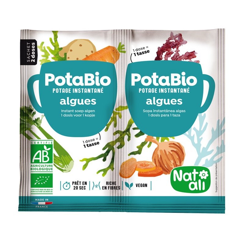 Potage instantané Potabio potimarron BIO