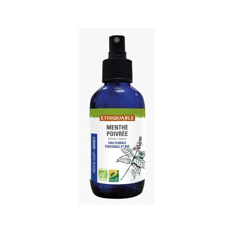 Menthe poivrée - Eau florale  bio & équitable