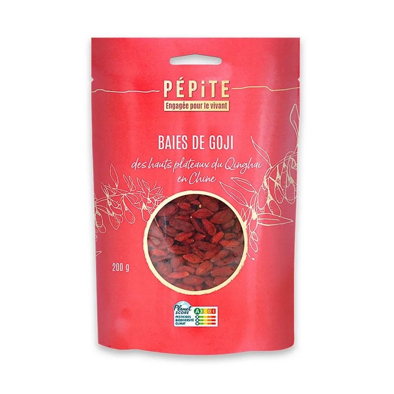 Baies de Goji séchées bio de Chine