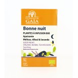 Bonne nuit - Tisane de plantes Apaisantes - Mélisse Tilleul Lavandes bio