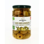 Olives vertes dénoyautées Bio