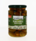 Olives vertes entières bio & Vegan