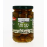 Olives vertes entières bio & Vegan