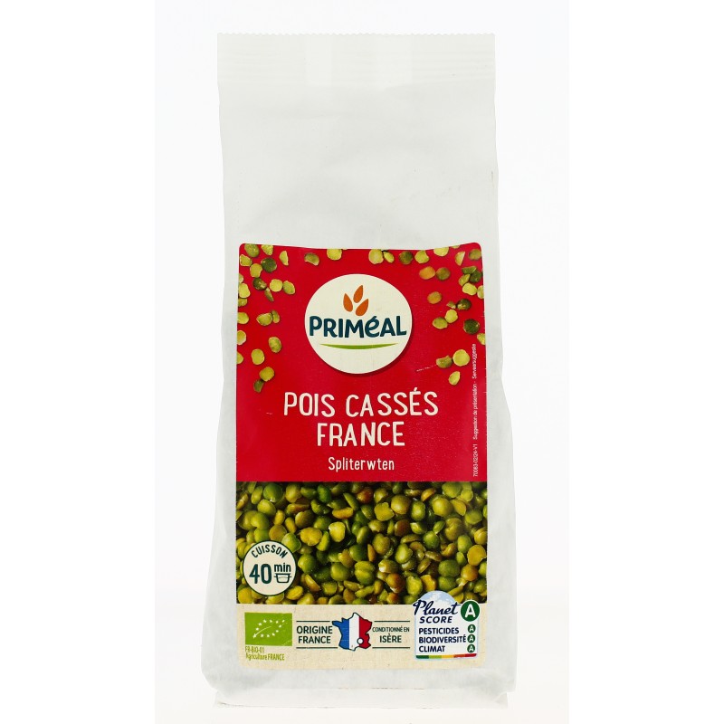 Pois cassés bio 500 g