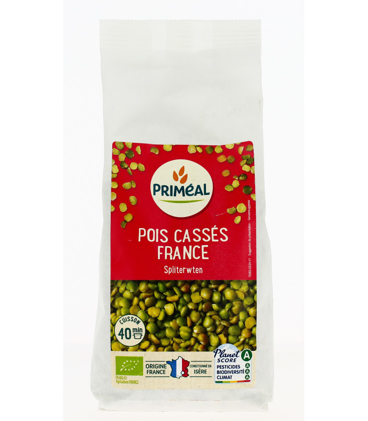 Pois cassés bio 500 g