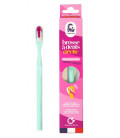 Brosse à dents écologique ayant une tête tête rechargeable SOUPLE