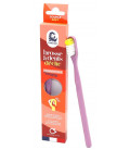 Brosse à dents écologique ayant une tête tête rechargeable SOUPLE