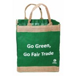 Grand sac cabas en toile de jute