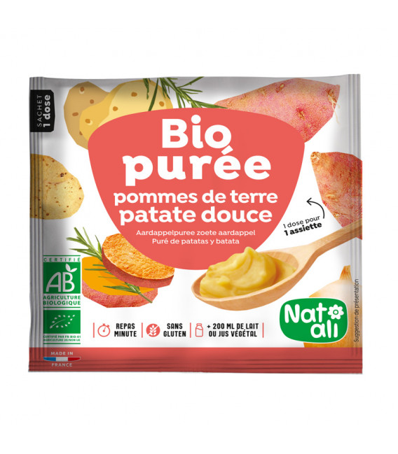 Purée Pommes de Terre - Patate douce BIO