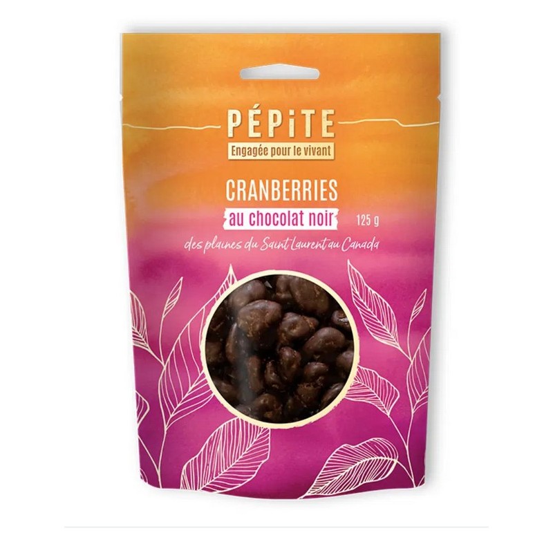 Cranberries au Chocolat noir
