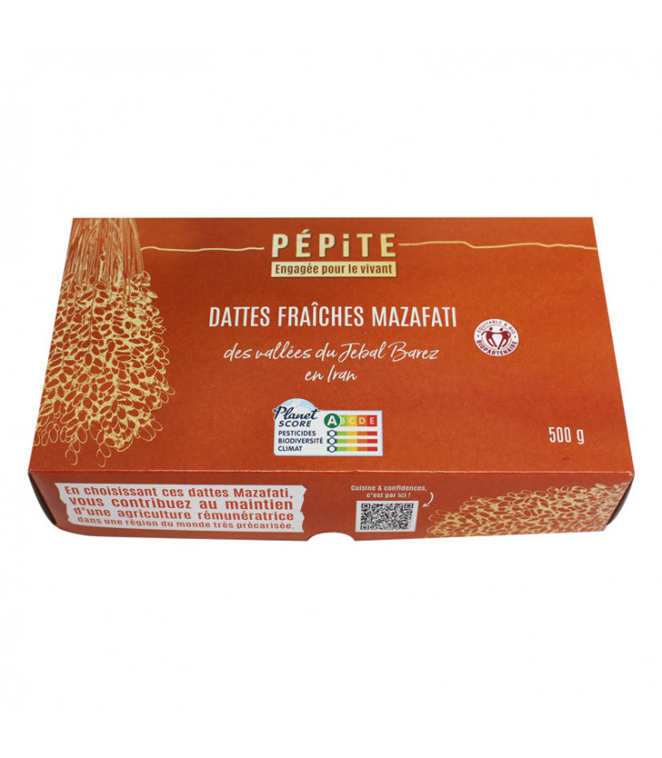 Des dattes fraîches Mazafati