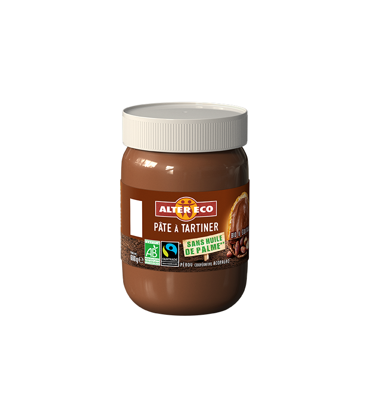 DATE DÉPASSÉE - Pâte à Tartiner bio et équitable - 600 g