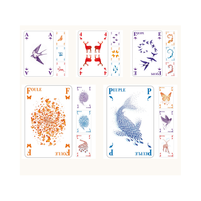 Un jeu de 54 cartes poétique et solidaire - Nuées-