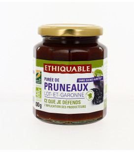 Purée de pruneaux bio & équitable