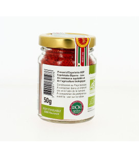 Piment d'Espelette AOP du Pays Basque bio & équitable