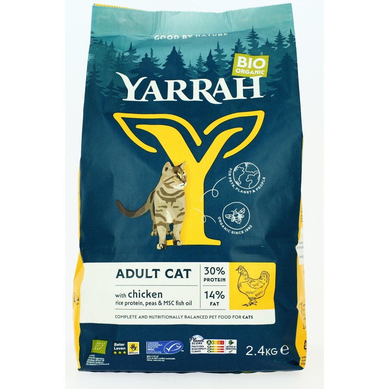 Croquettes au Poulet pour Chat bio