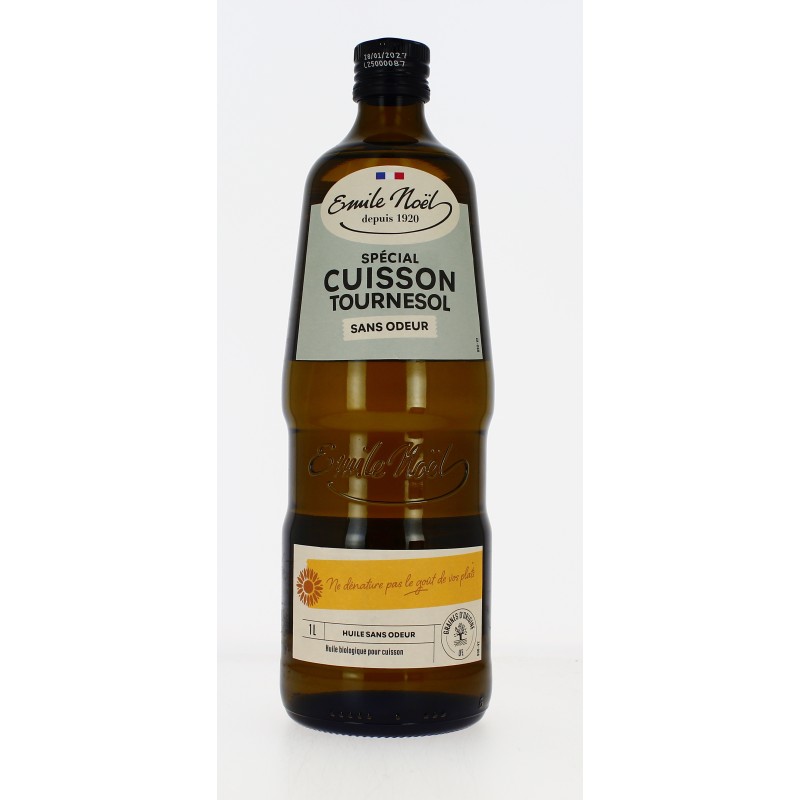 Huile Spécial cuisson Carthame  Sans odeur 1 L