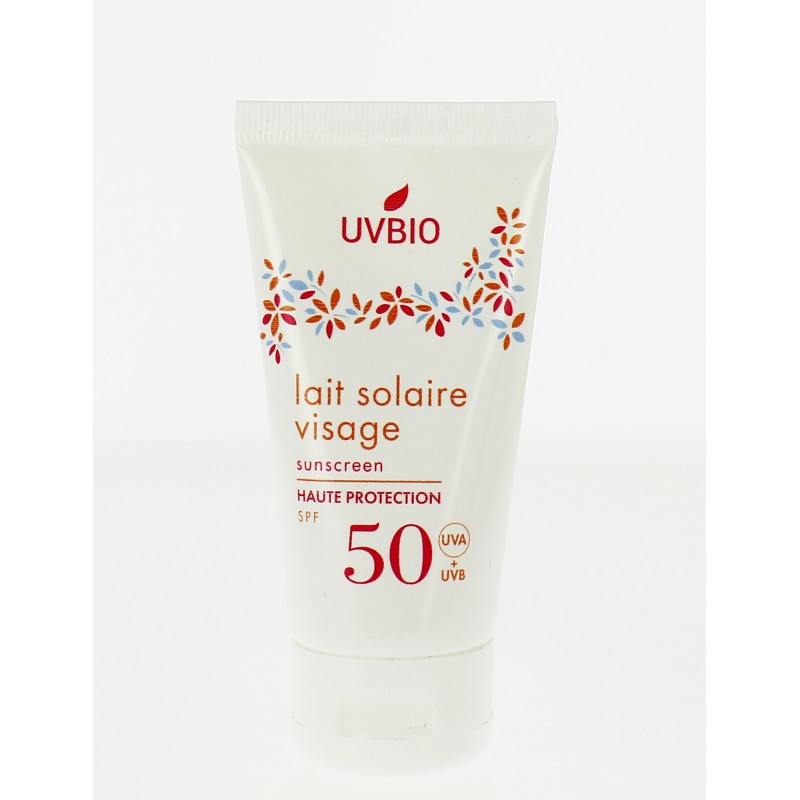 Lait solaire BEBE SPF 50 UVBIO bio et vegan - 50 mL