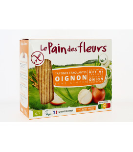 Tartines apéritif à l'oignon Bio