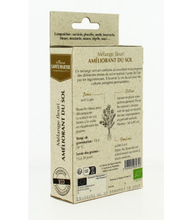 MÉLANGE FLEURI - Améliorant du sol - Semences reproductibles bio