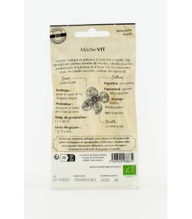 Mâche Vit - Semences reproductibles bio