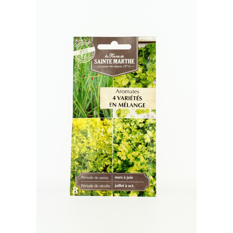 Aromates en Mélanges - Semences reproductibles bio
