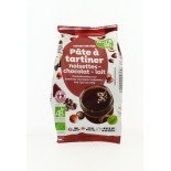 Préparation en poudre bio pour Pâte à tartiner " noisettes - chocolat - lait " & sans gluten
