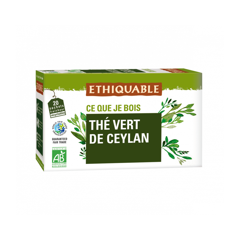 Thé vert du Vietnam bio & équitable