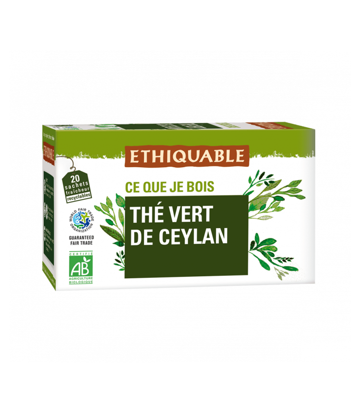 Thé vert du Vietnam bio & équitable
