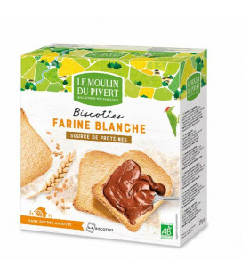 Biscottes Blanche à l'Huile d'Olive bio & vegan