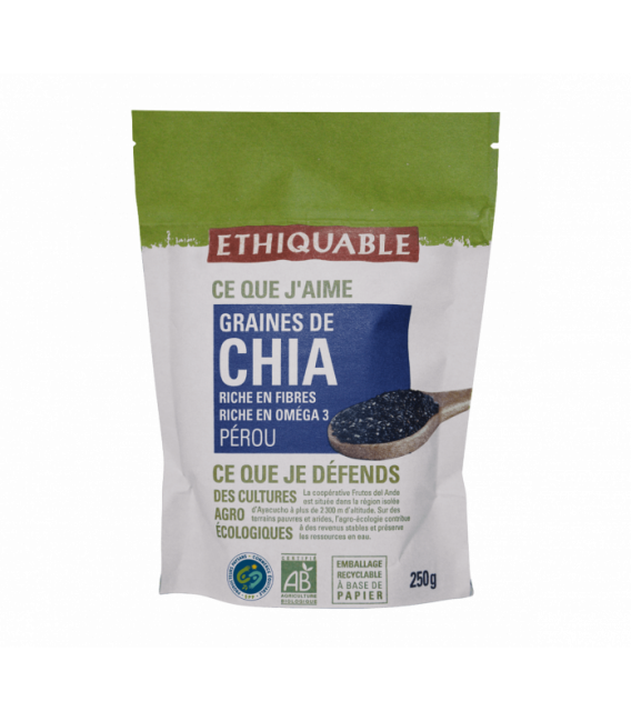 Graines de chia bio & équitable