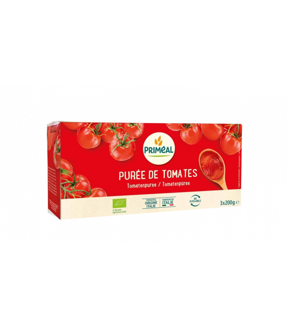 Purée de tomates bio