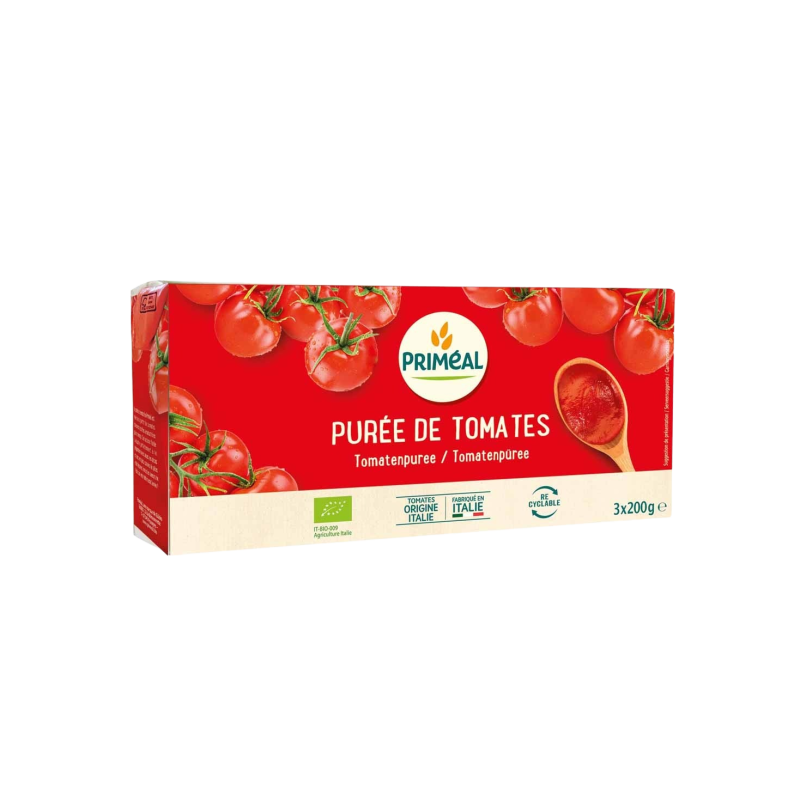 Purée de tomates bio