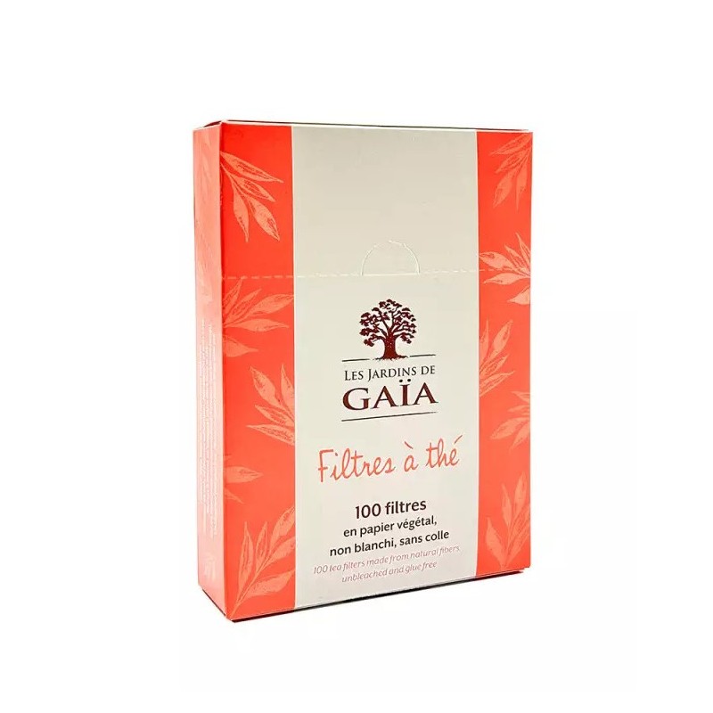 Filtres à thé en papier végétal