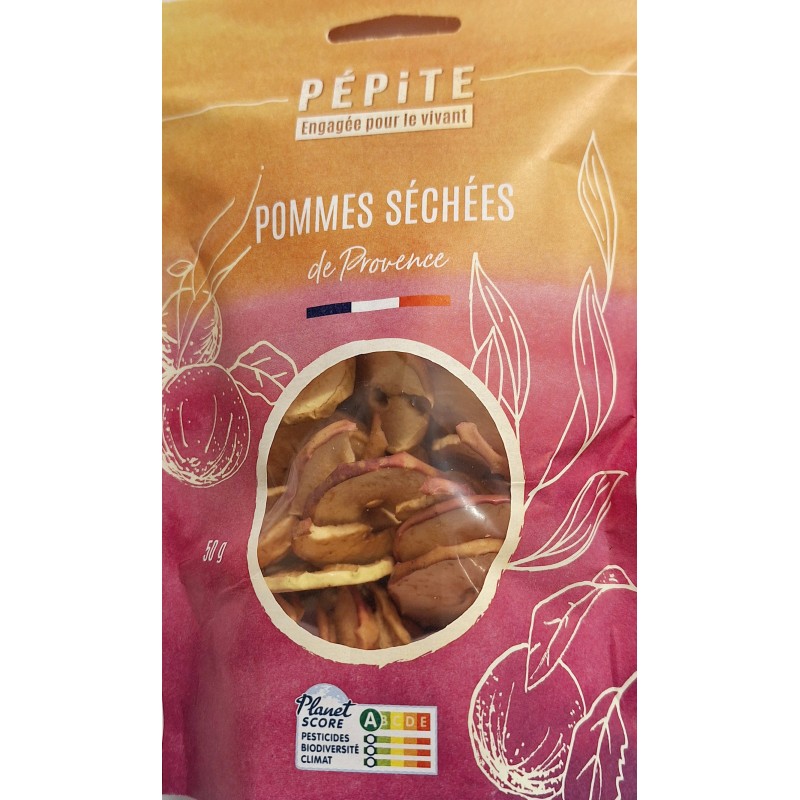 Pommes séchées bio
