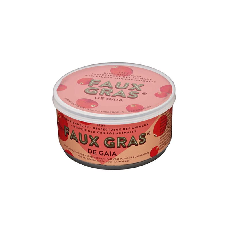 Faux Gras aux canneberges Bio