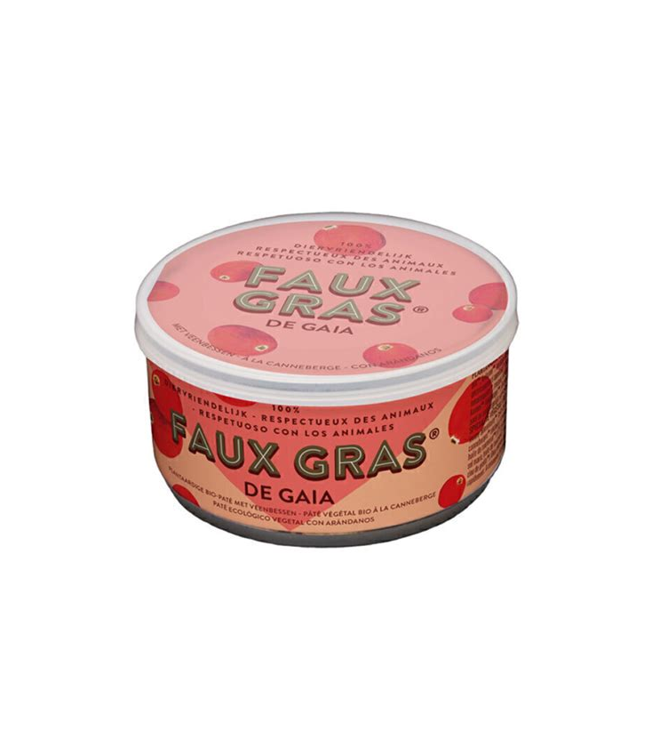 Faux Gras aux canneberges Bio