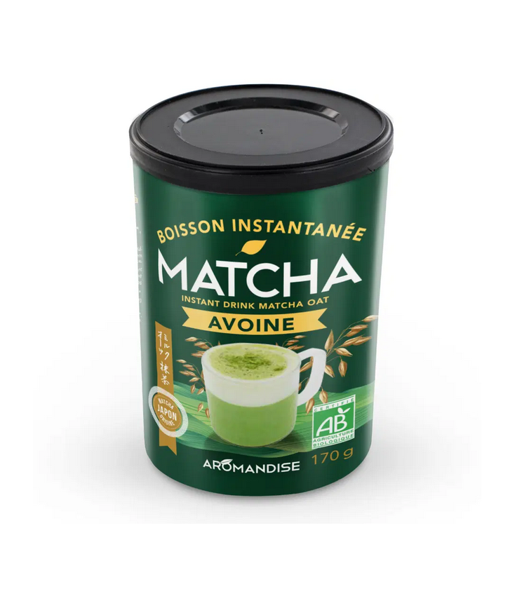 Boisson instantanée Matcha Avoine Bio