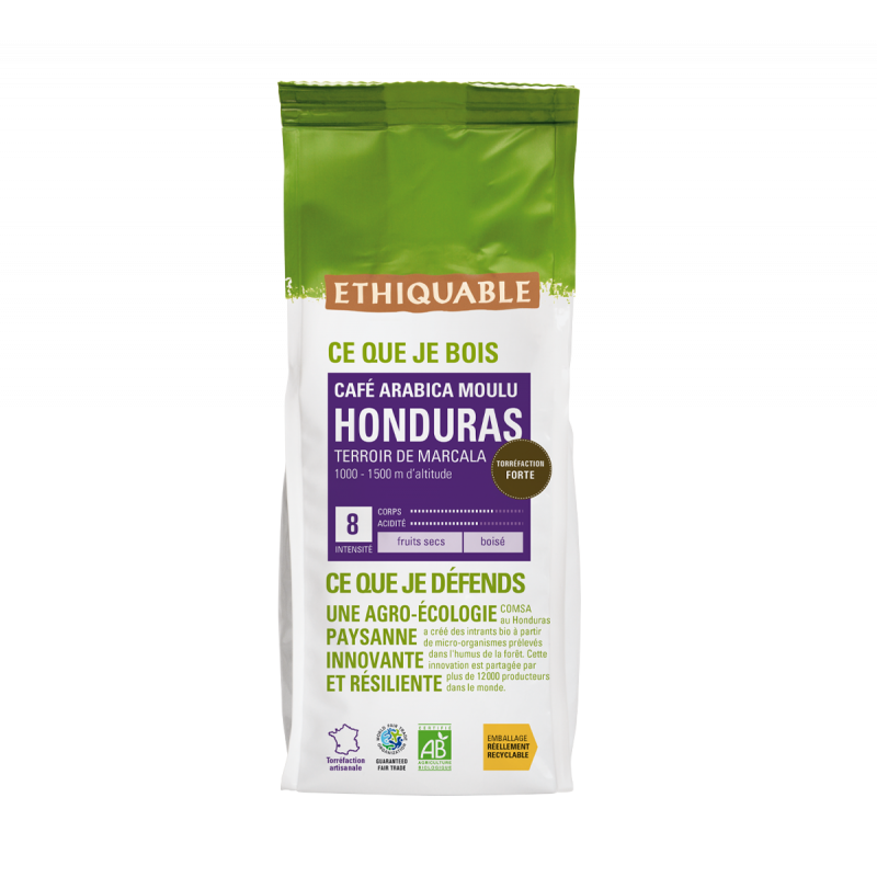 Café Honduras MOULU bio & équitable
