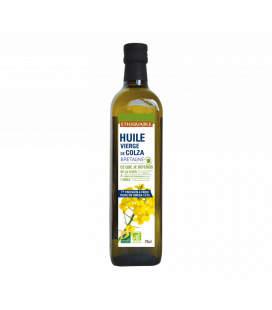 Huile vierge bio de Colza bio et équitable