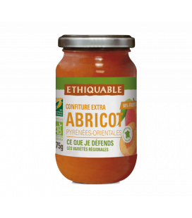 Confiture extra Abricot bio & équitable