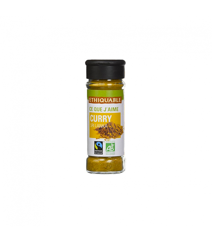 DATE DÉPASSÉE - Curry du Sri Lanka bio & équitable