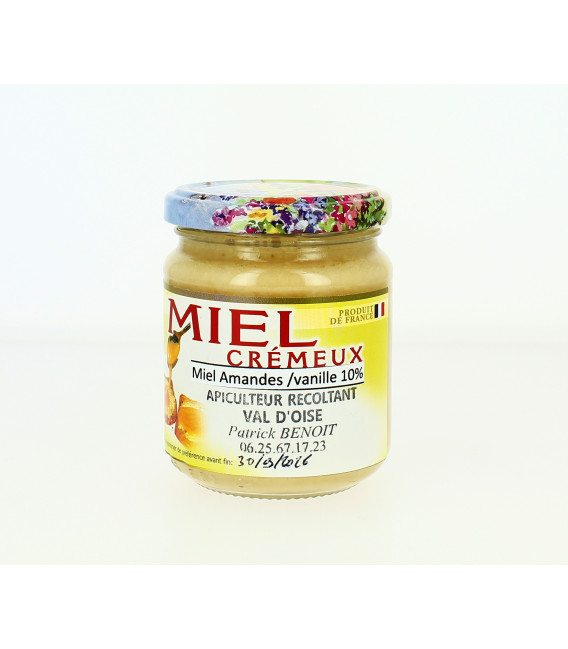 Miel Crémeux Miel amandes/vanille - 250 g