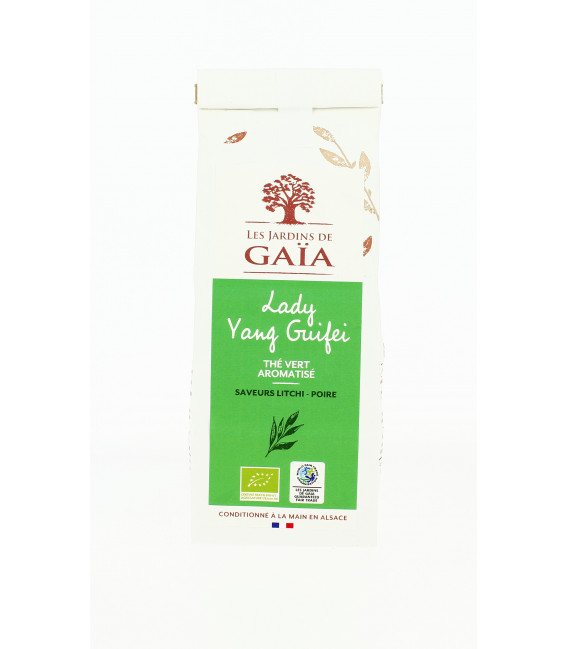 Lady Yang Guifei - Thé Vert aromatisé (Litchi Poire) bio & équitable
