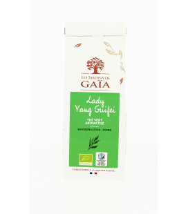 Lady Yang Guifei - Thé Vert aromatisé (Litchi Poire) bio & équitable