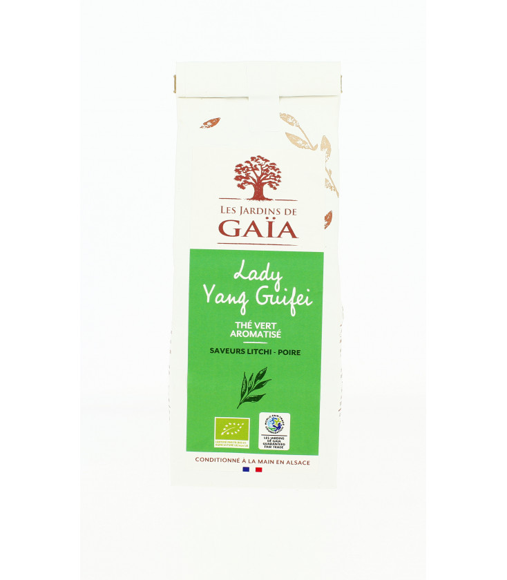 Lady Yang Guifei - Thé Vert aromatisé (Litchi Poire) bio & équitable