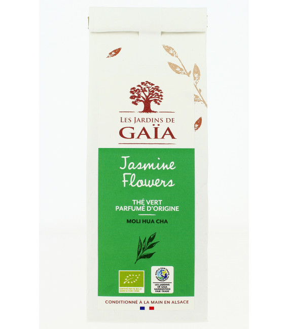 Thé vert Jasmine Flowers Moli Hua Cha Bio