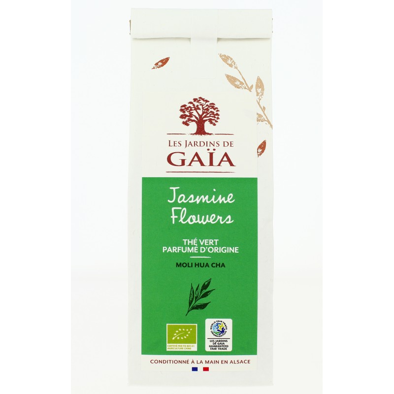 Thé vert Jasmine Flowers Moli Hua Cha Bio