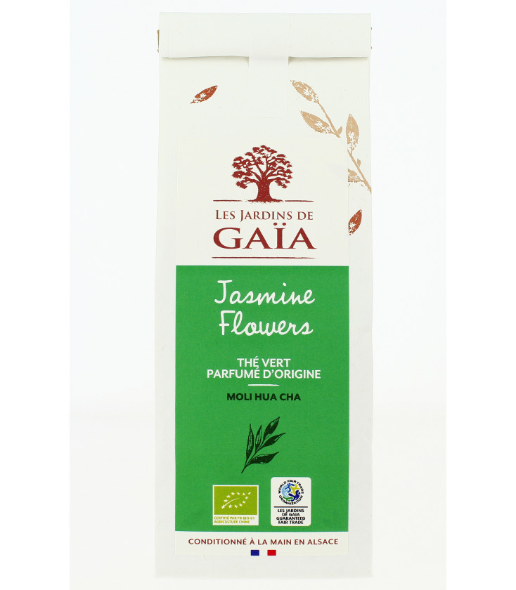 Thé vert Jasmine Flowers Moli Hua Cha Bio