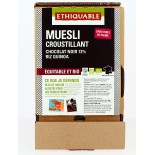 Muesli Croustillant Chocolat -Riz-Quinoa bio Vrac - 2.5 kg